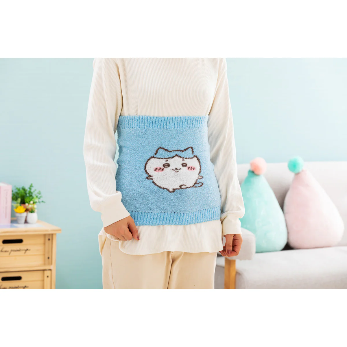 ちいかわ ロングはらまき（ハチワレ） - Image 2