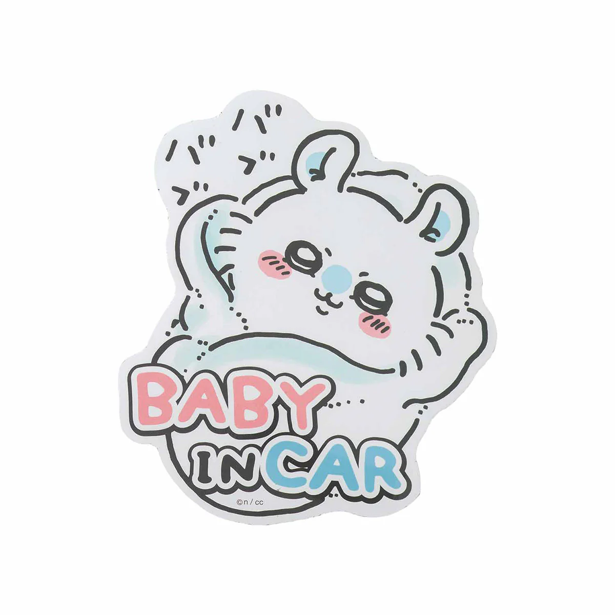 ちいかわ エンジョイドライブ!カーマグネット(モモンガBABY IN CAR)