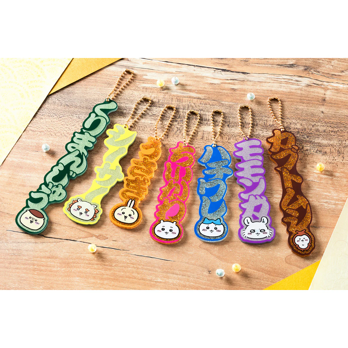 ちいかわ おなまえダイカットアクリルキーホルダー（くりまんじゅう） - Image 5