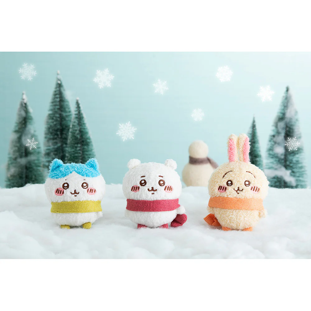 ちいかわ ぬくぬくの装いマスコット（ハチワレ） - Image 2