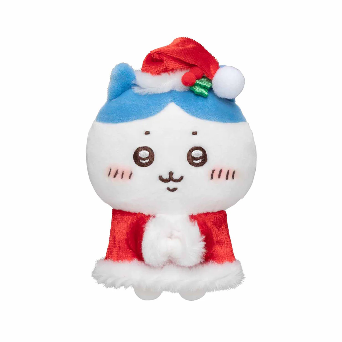 ちいかわ サンタさんだ！持ちますマスコット（ハチワレ） - Image 3