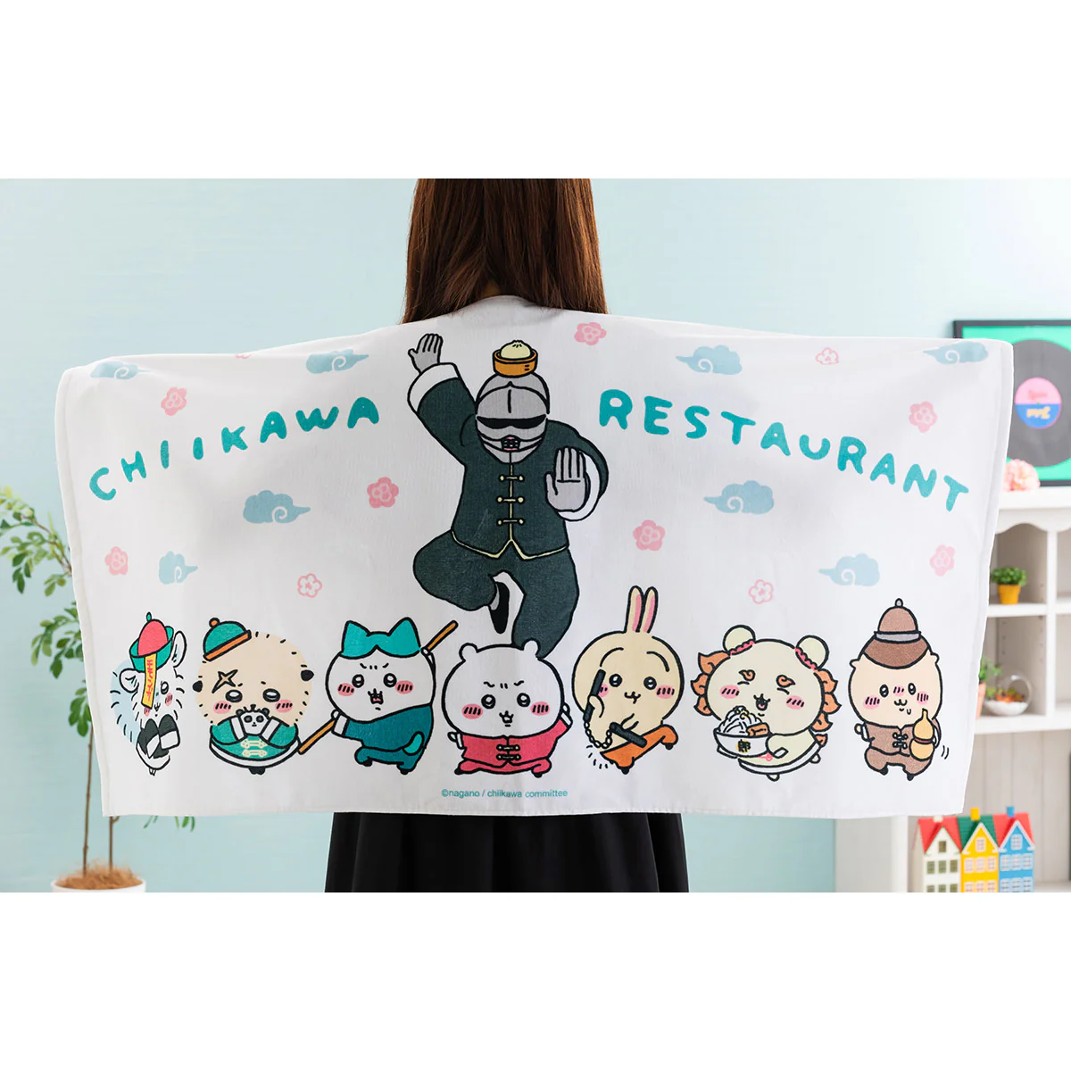 ちいかわ飯店 バスタオル（みんな） - Image 2
