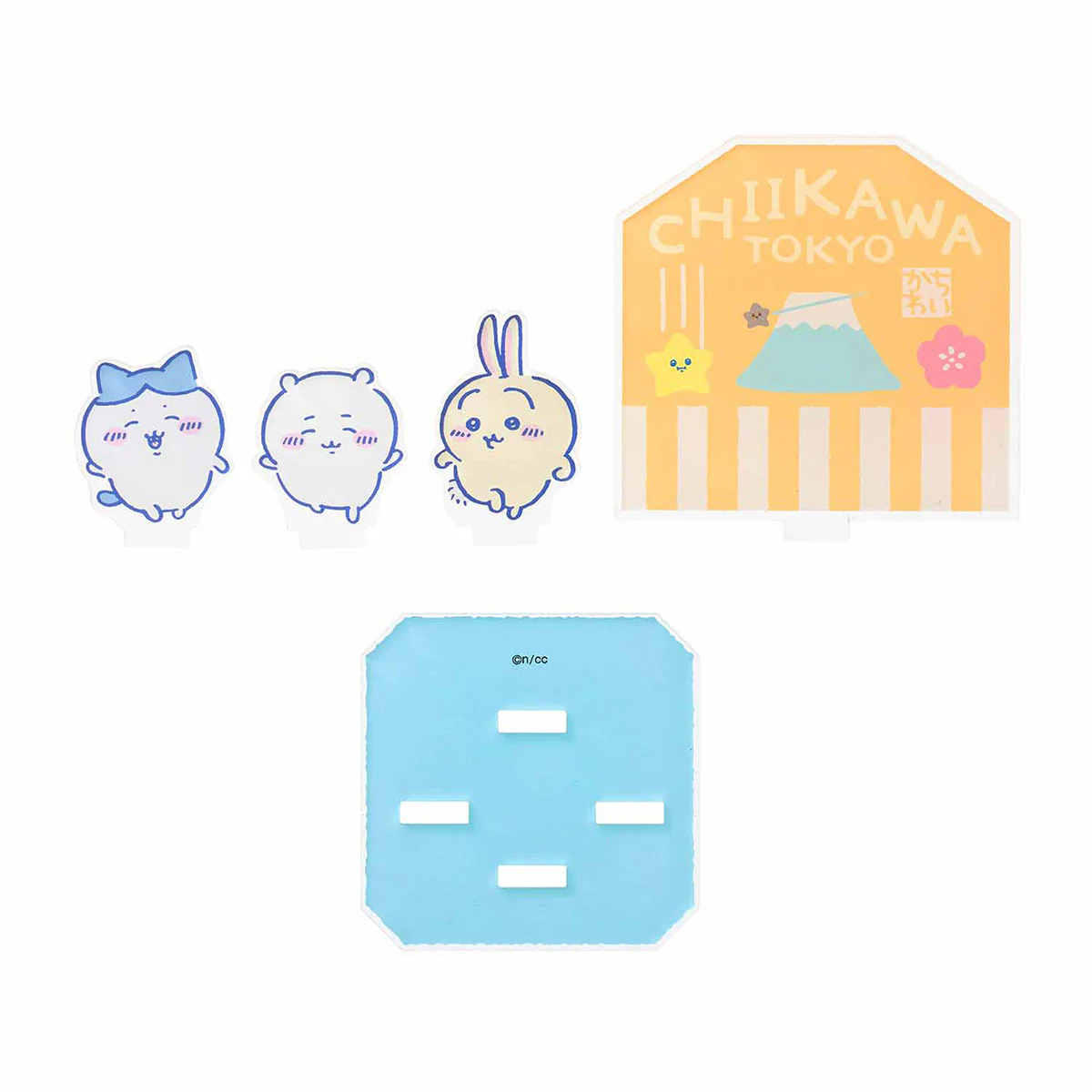 ちいかわ 東京みやげ レイヤーアクリルスタンド（なかよし） - Image 4