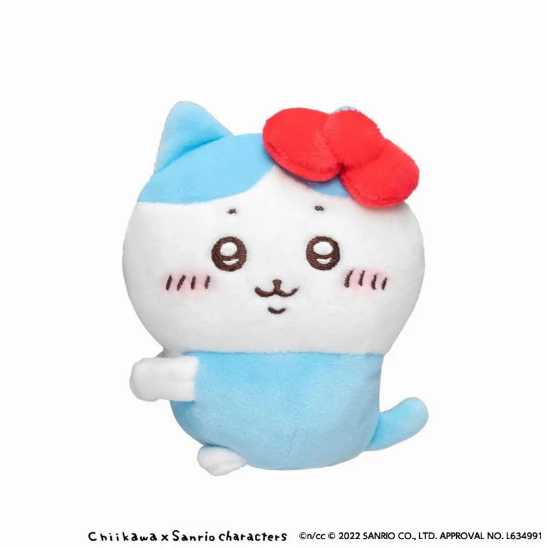 ちいかわ×サンリオキャラクターズ 持ちますマスコット（ハチワレ・ハローキティ） - Image 4