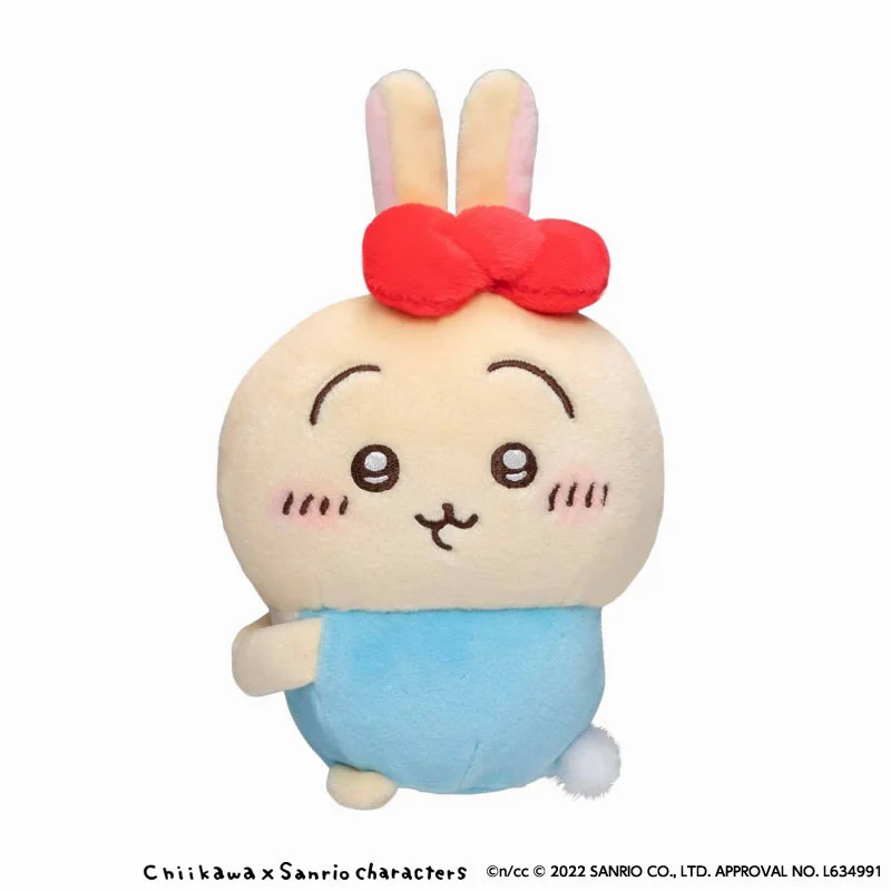 ちいかわ×サンリオキャラクターズ 持ちますマスコット（うさぎ・ハローキティ） - Image 4