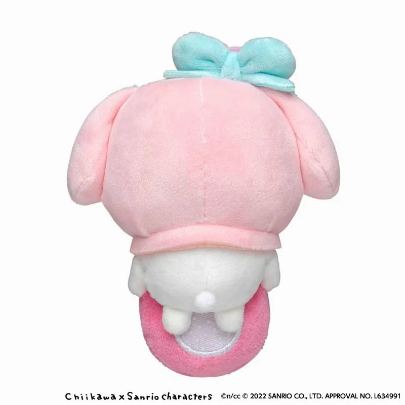 ちいかわ×サンリオキャラクターズ デスクトップから見守るひっかけぬいぐるみ（ちいかわ・マイメロディ） - Image 5