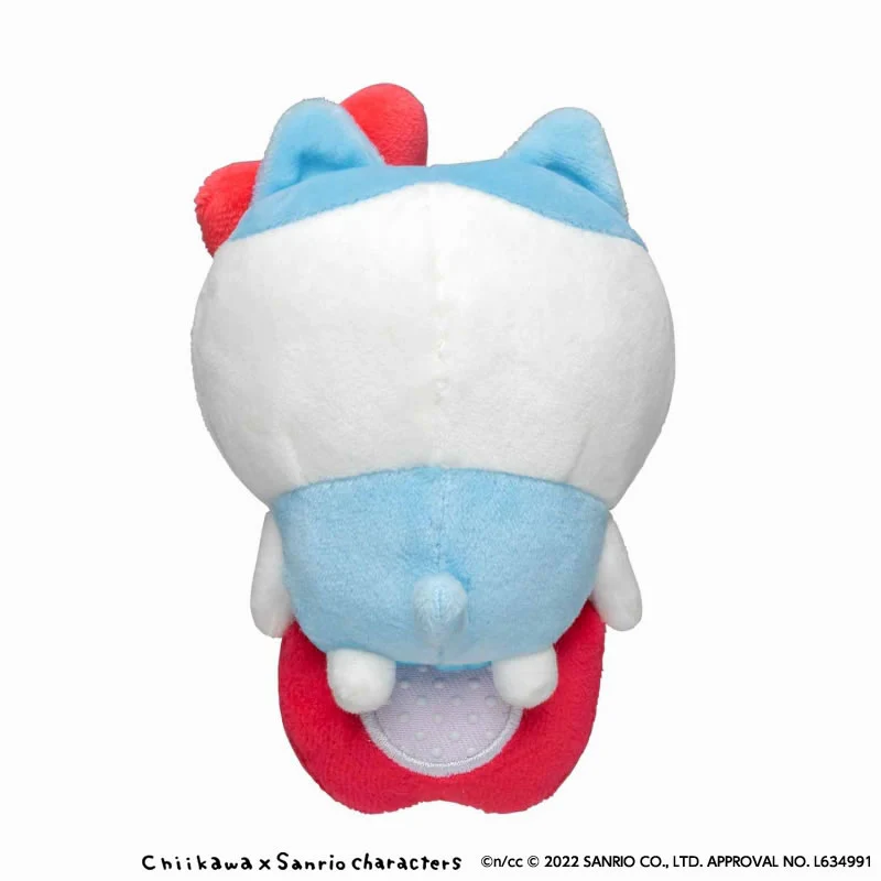 ちいかわ×サンリオキャラクターズ デスクトップから見守るひっかけぬいぐるみ（ハチワレ・ハローキティ） - Image 5