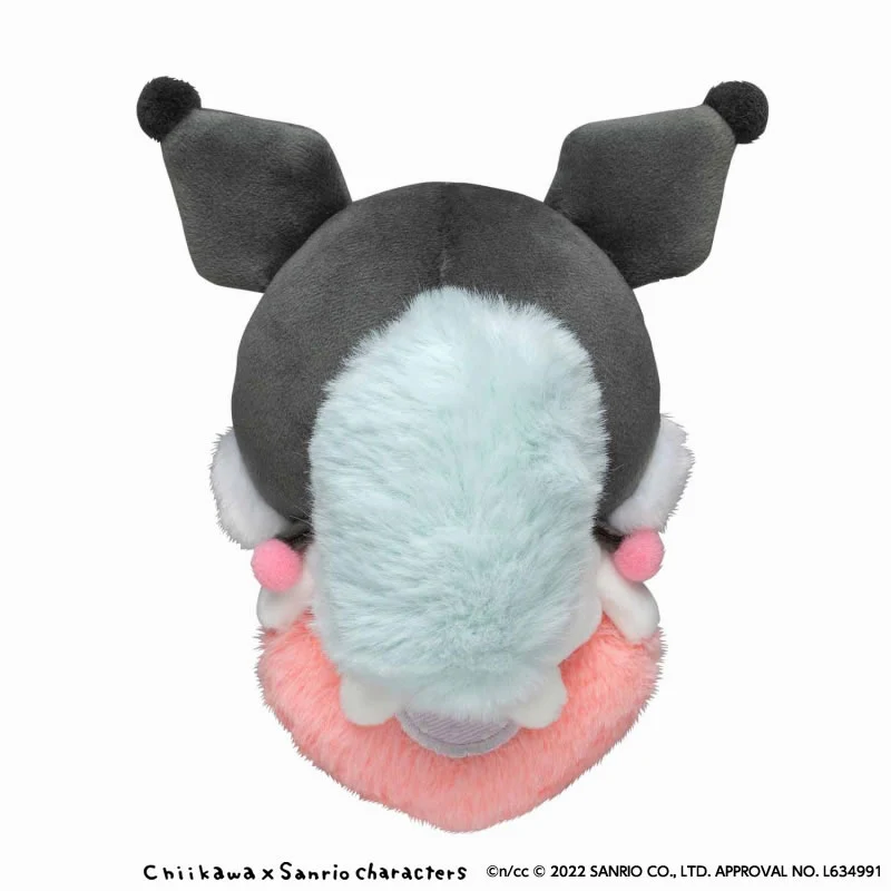 ちいかわ×サンリオキャラクターズ デスクトップから見守るひっかけぬいぐるみ（モモンガ・クロミ） - Image 5