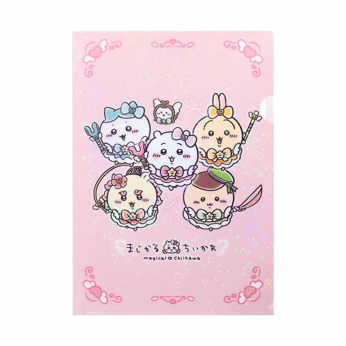 まじかるちいかわ ホログラムA4クリアファイル（みんな） - Image 3