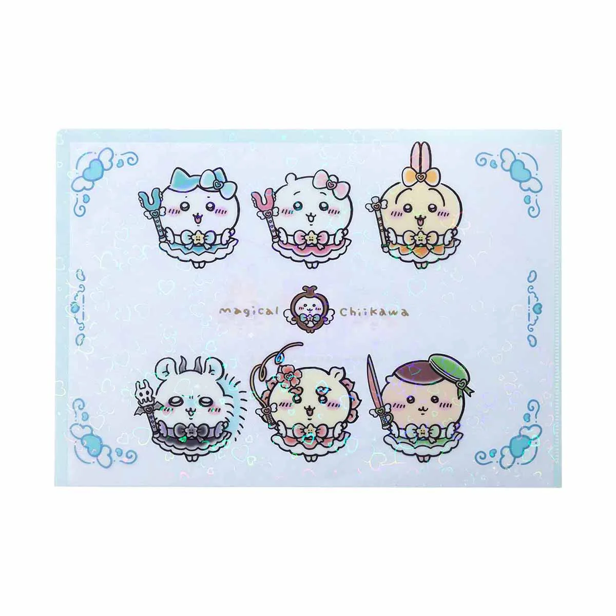 まじかるちいかわ ホログラムA4クリアファイル（集合） - Image 3