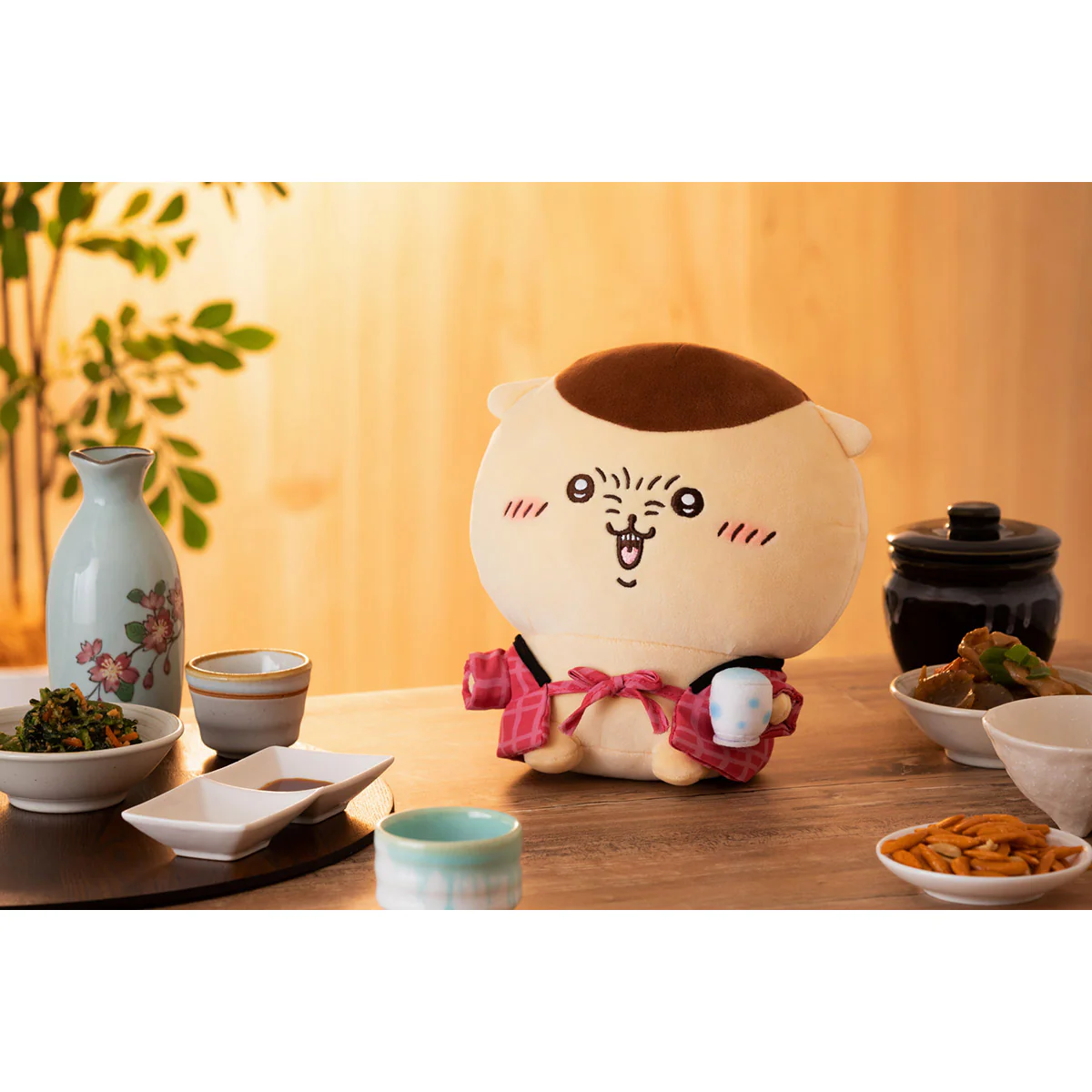ちいかわ くりまんじゅうのしっぽり相席ぬいぐるみ - Image 4