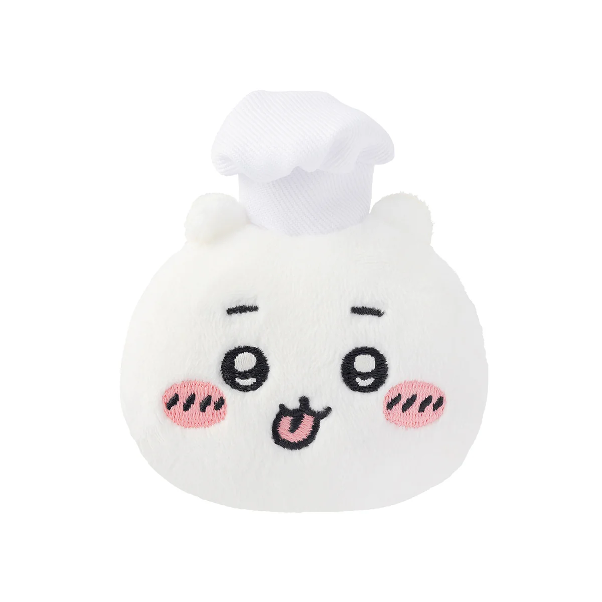ちいかわ ちいかわレストラン コックさんなぬいぐるみおかおバッジ3個セット - Image 4