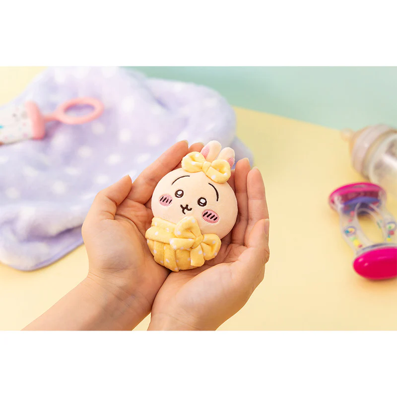 【予約】ちいかわ キュッ おくるみぷちミニマスコット（ハチワレ）【2024年10月下旬より順次発送予定（発送延期の場合もキャンセル不可）】【通常商品と同時購入・配送希望日指定不可】【キャンペーン対象外】 - Image 3