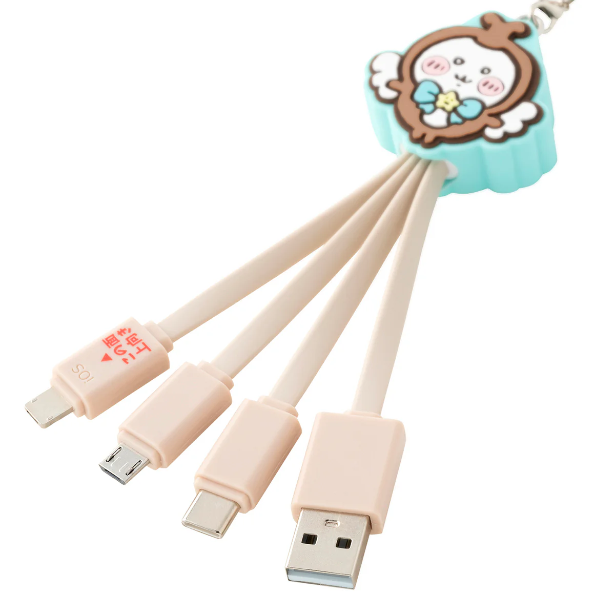 ちいかわ まじかるちいかわ マルチスマホ充電ケーブル（カブトムシ） - Image 6