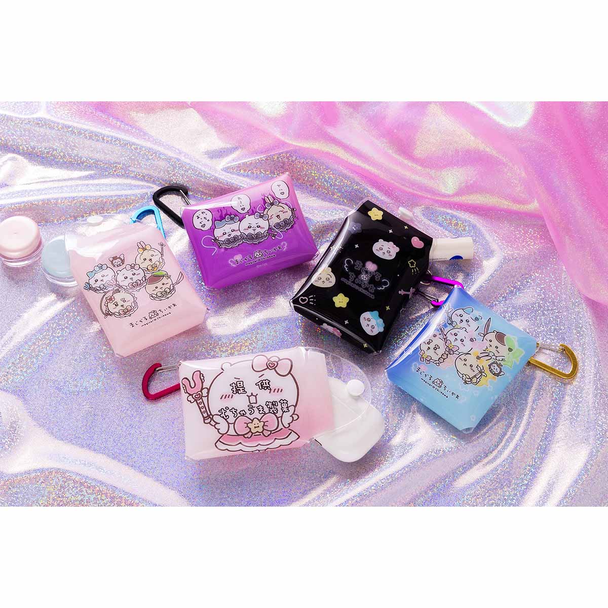 ちいかわ まじかるちいかわ カラビナ付きクリアポーチ（まじかるちいかわ） - Image 2