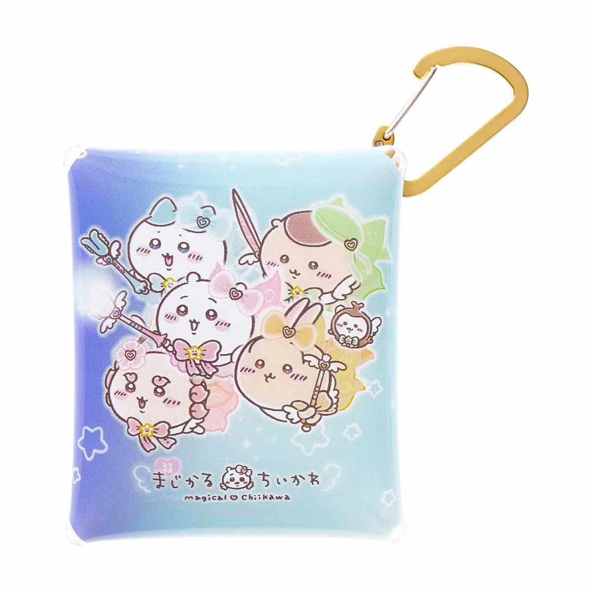 ちいかわ まじかるちいかわ カラビナ付きクリアポーチ（超まじかるちいかわ） - Image 3