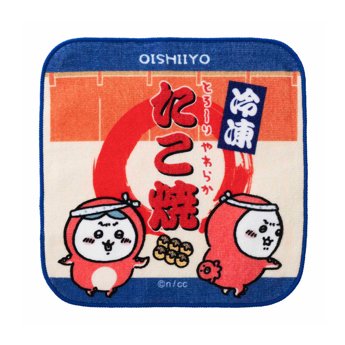 ちいかわ たこイカ ハンドタオル（冷凍たこ焼き） - Image 3