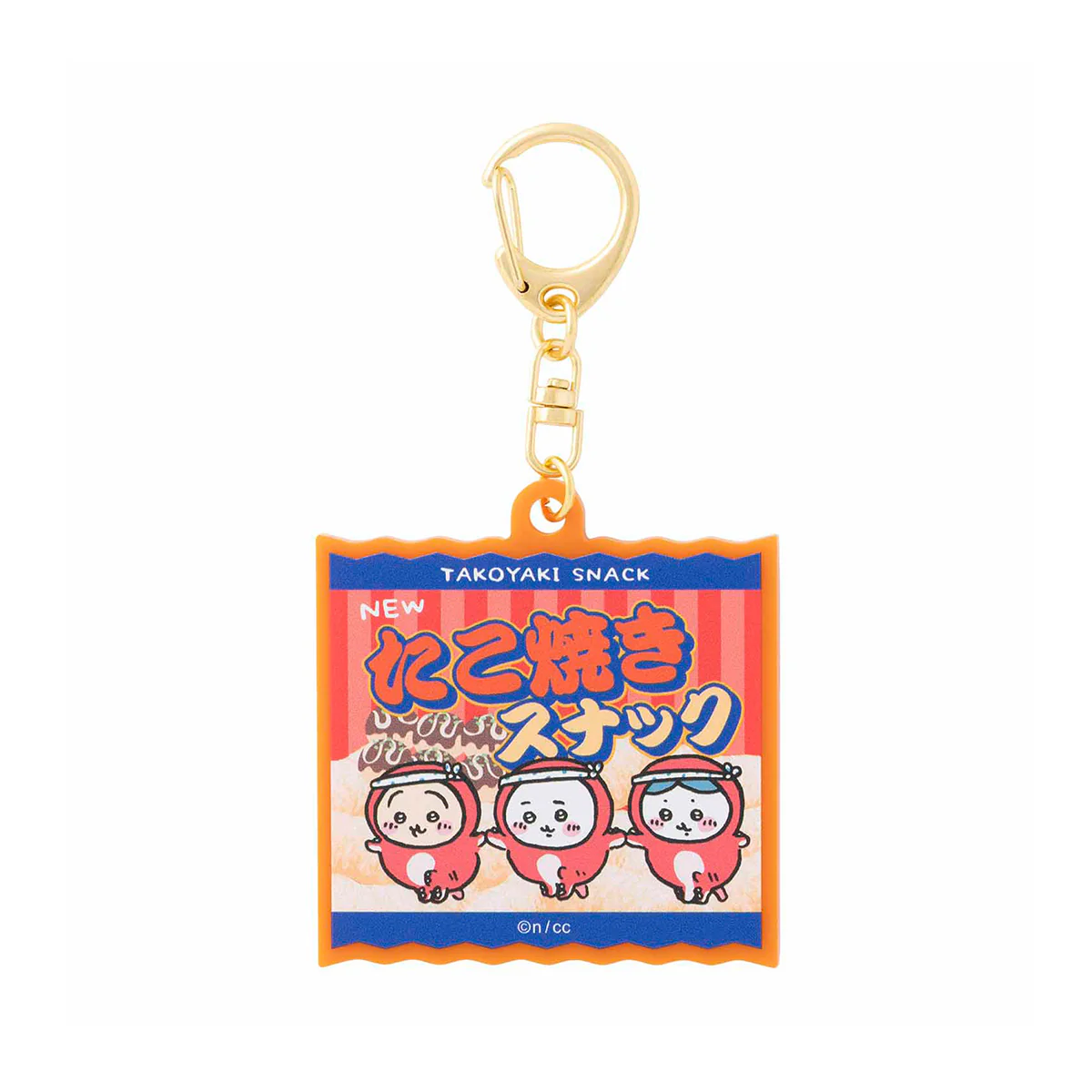 ちいかわ たこイカ カラーアクリルキーホルダー（たこ焼きスナック） - Image 3