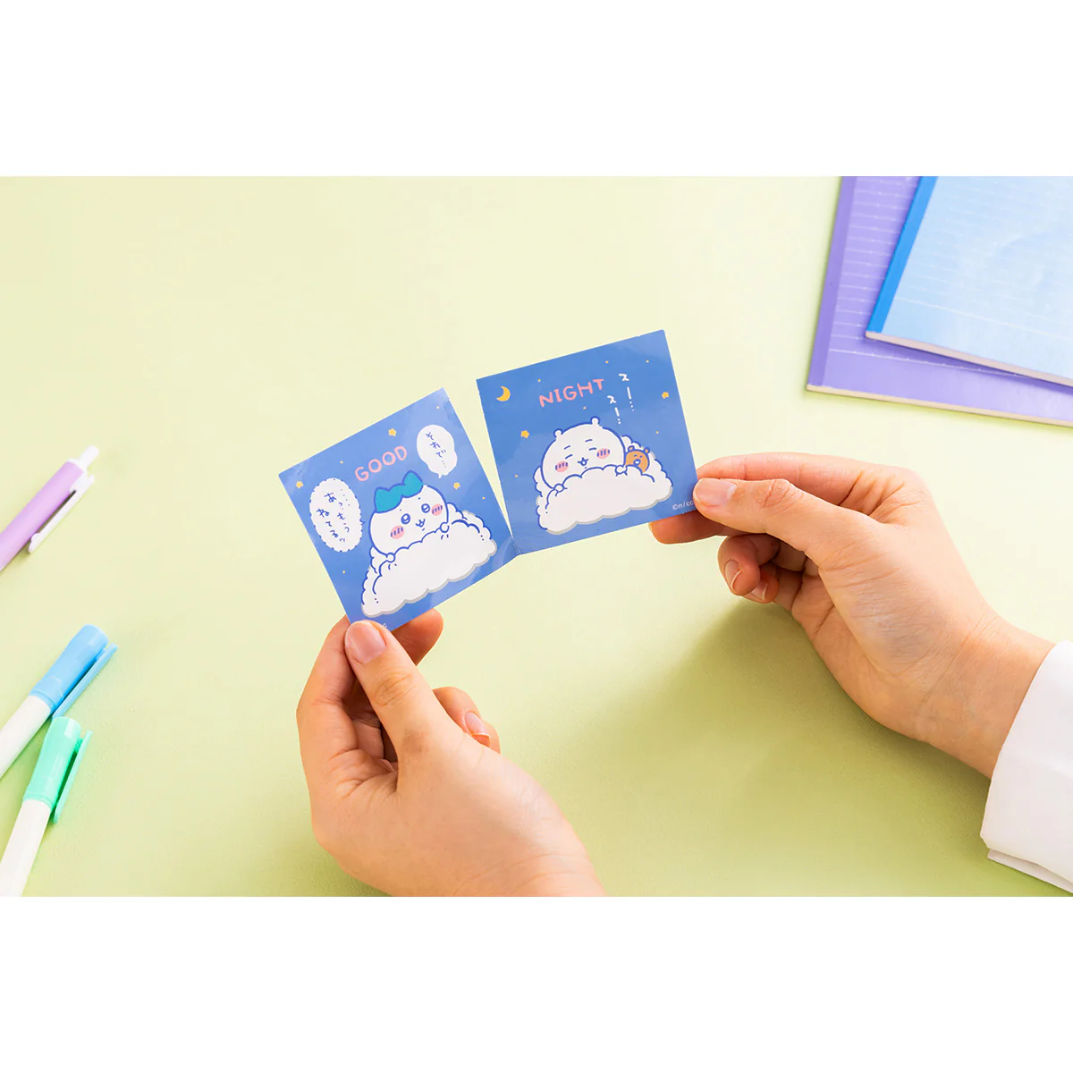 ちいかわ 東京みやげ ピリッと分けられる！にこいちステッカー（おやすみ） - Image 2