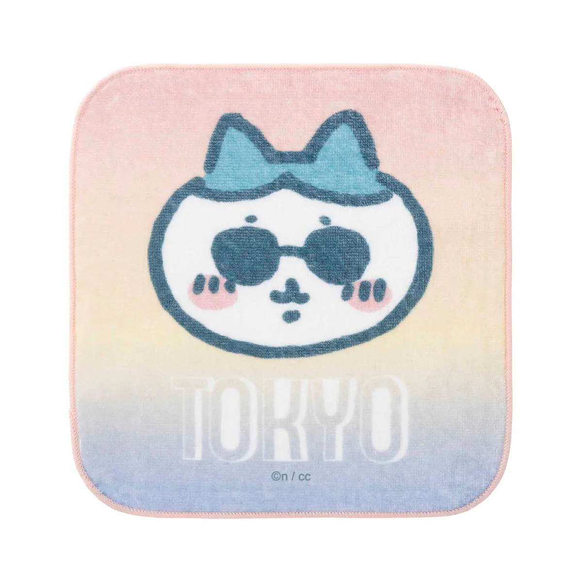 ちいかわ 東京みやげ ハンドタオル（サングラスなハチワレ） - Image 3