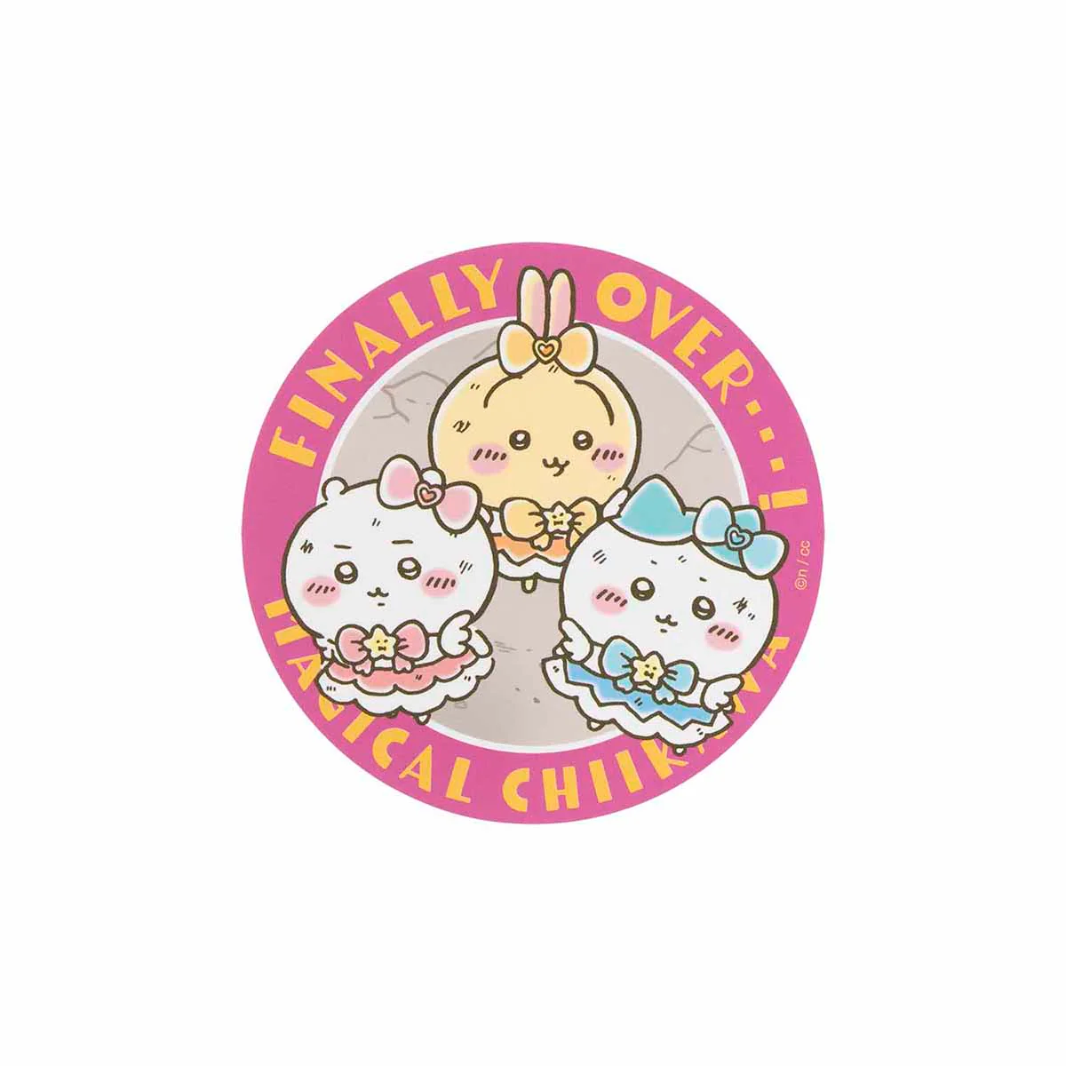 ちいかわ まじかるちいかわ 大きめステッカー（FINALLY OVER・・・！） - Image 3