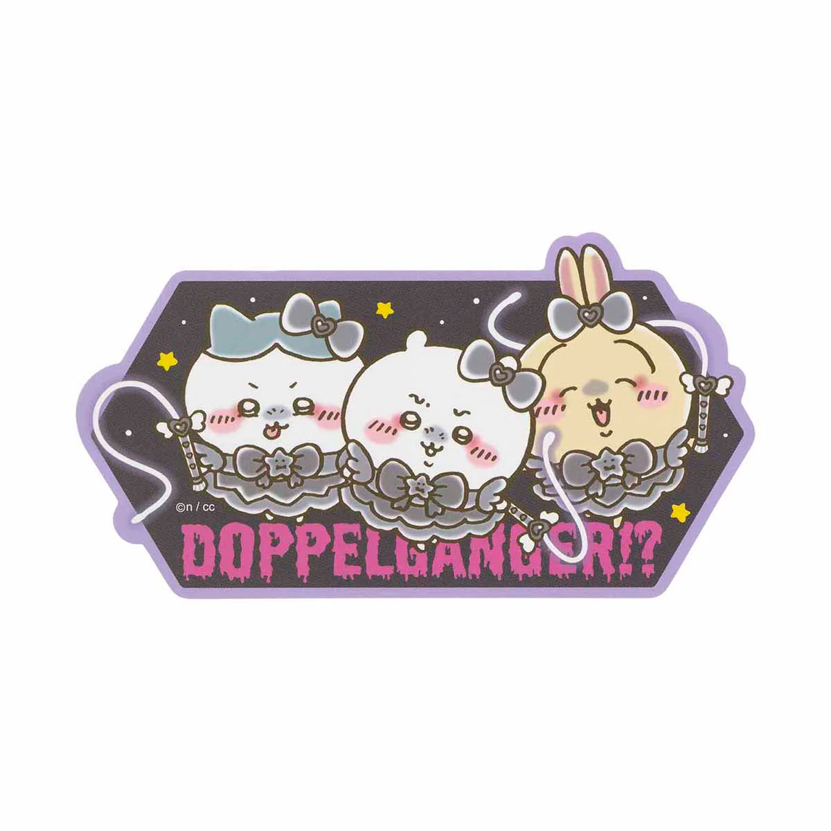 ちいかわ まじかるちいかわ 大きめステッカー（DOPPELGANGER！？） - Image 3