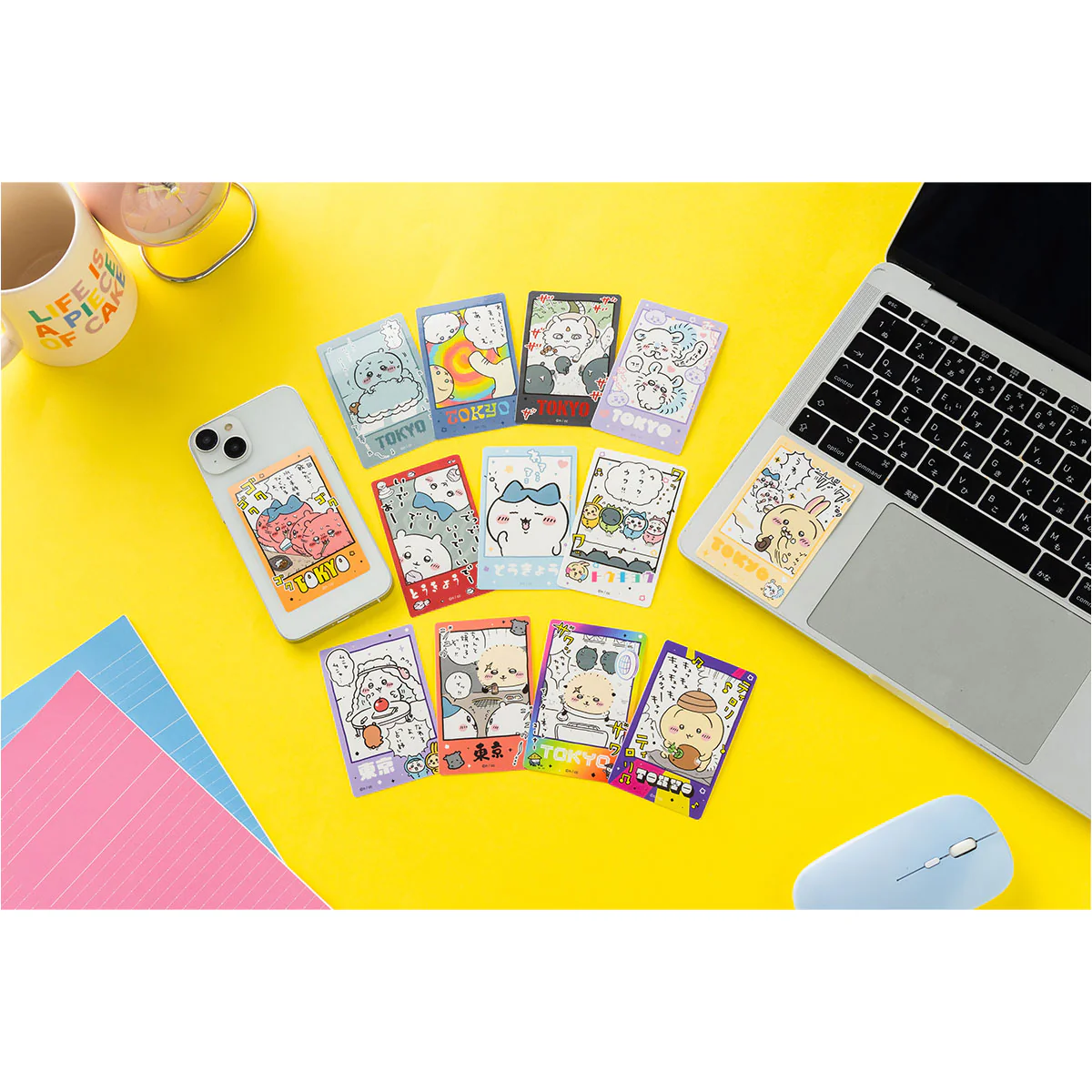 ちいかわ 東京みやげ スマホに貼れるサイズのTOKYOステッカー(あのこ) - Image 2