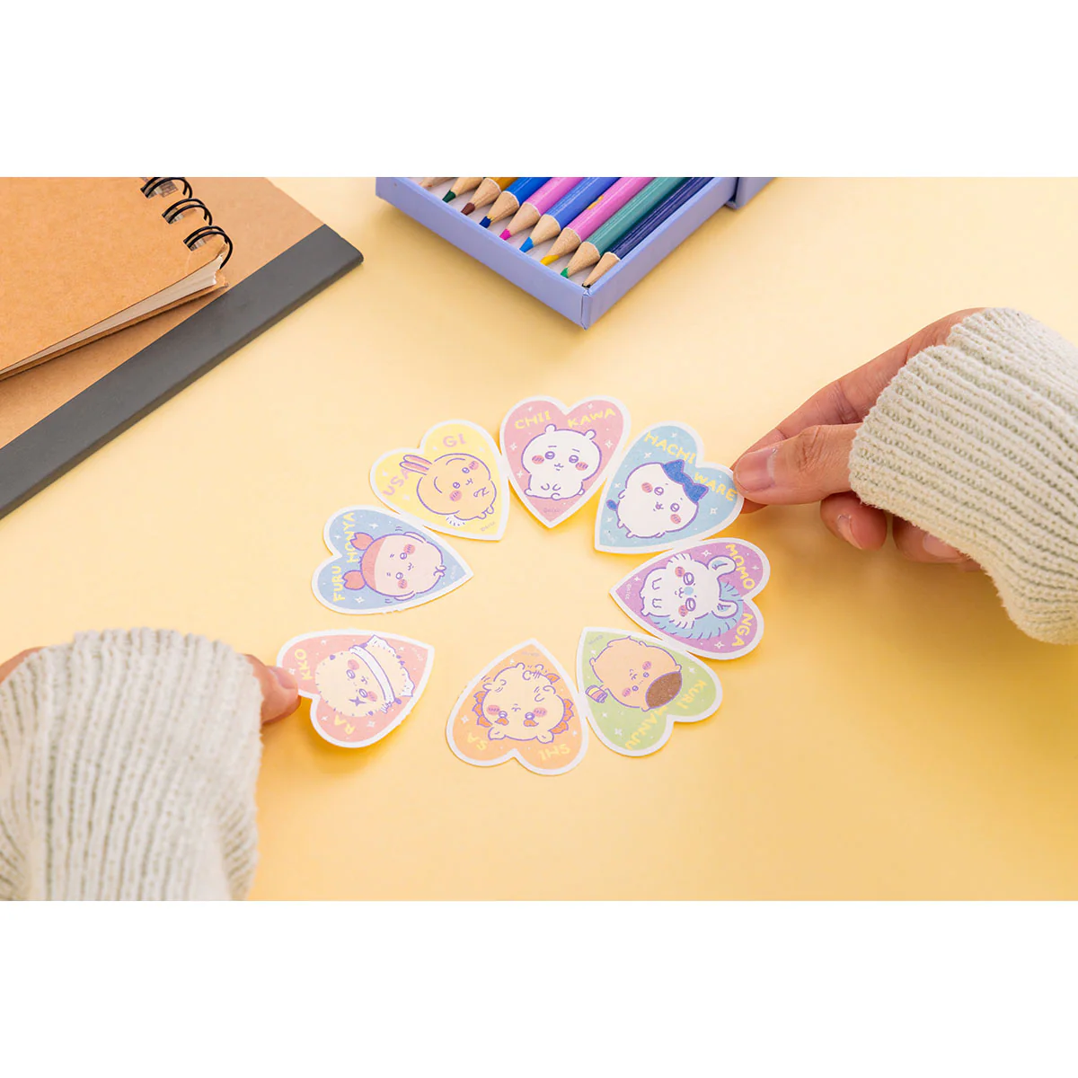 ちいかわ 東京みやげ ピリッと切り離せる！ステッカー（ハート） - Image 2