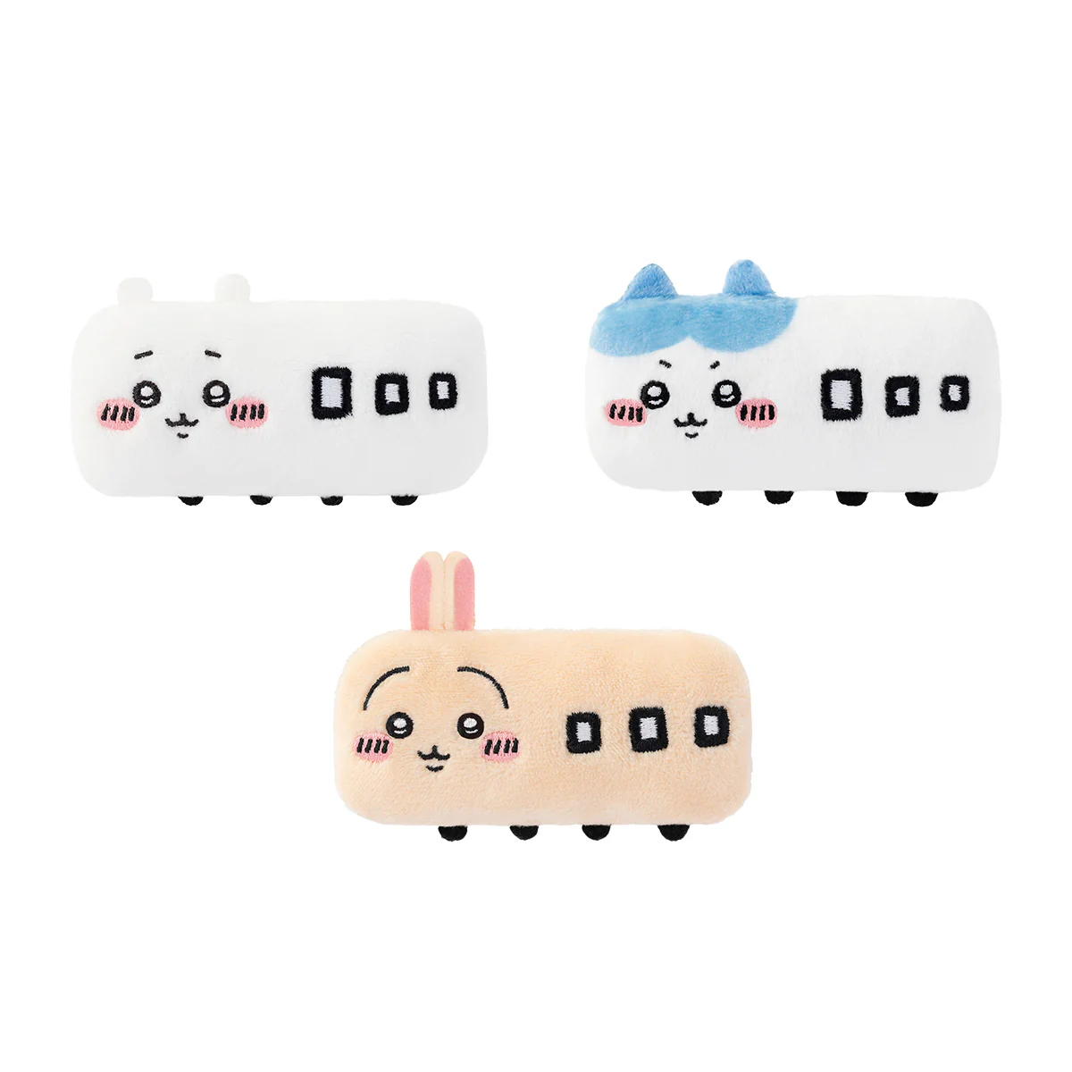ちいかわ トレインなぬいぐるみバッジ3個セット - Image 4