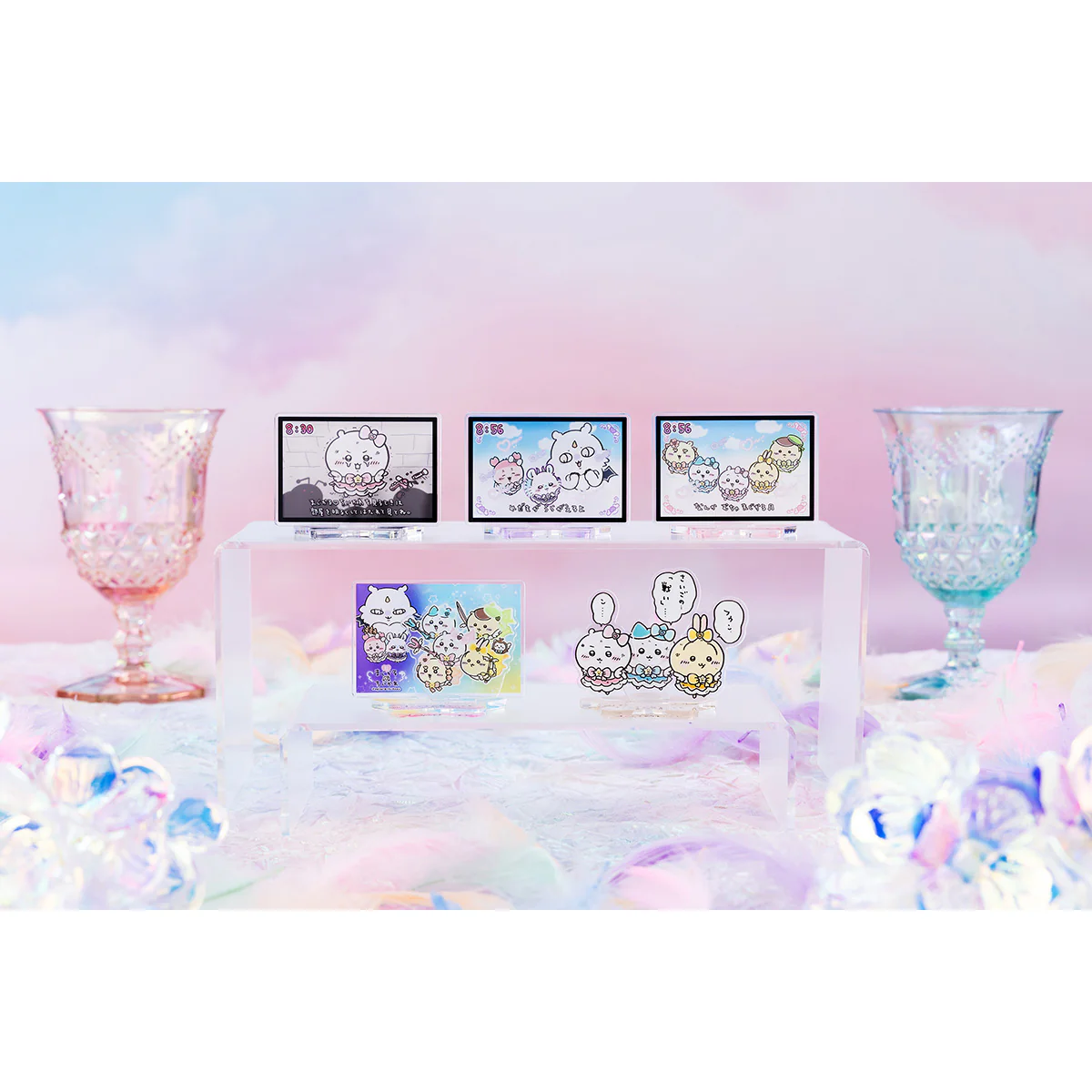 ちいかわ 超まじかるちいかわ レイヤーアクリルスタンド（テレビを見るときは） - Image 2
