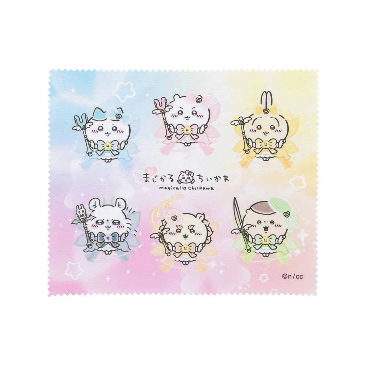 ちいかわ 超まじかるちいかわ ケース入りマルチクロス(レインボー) - Image 4