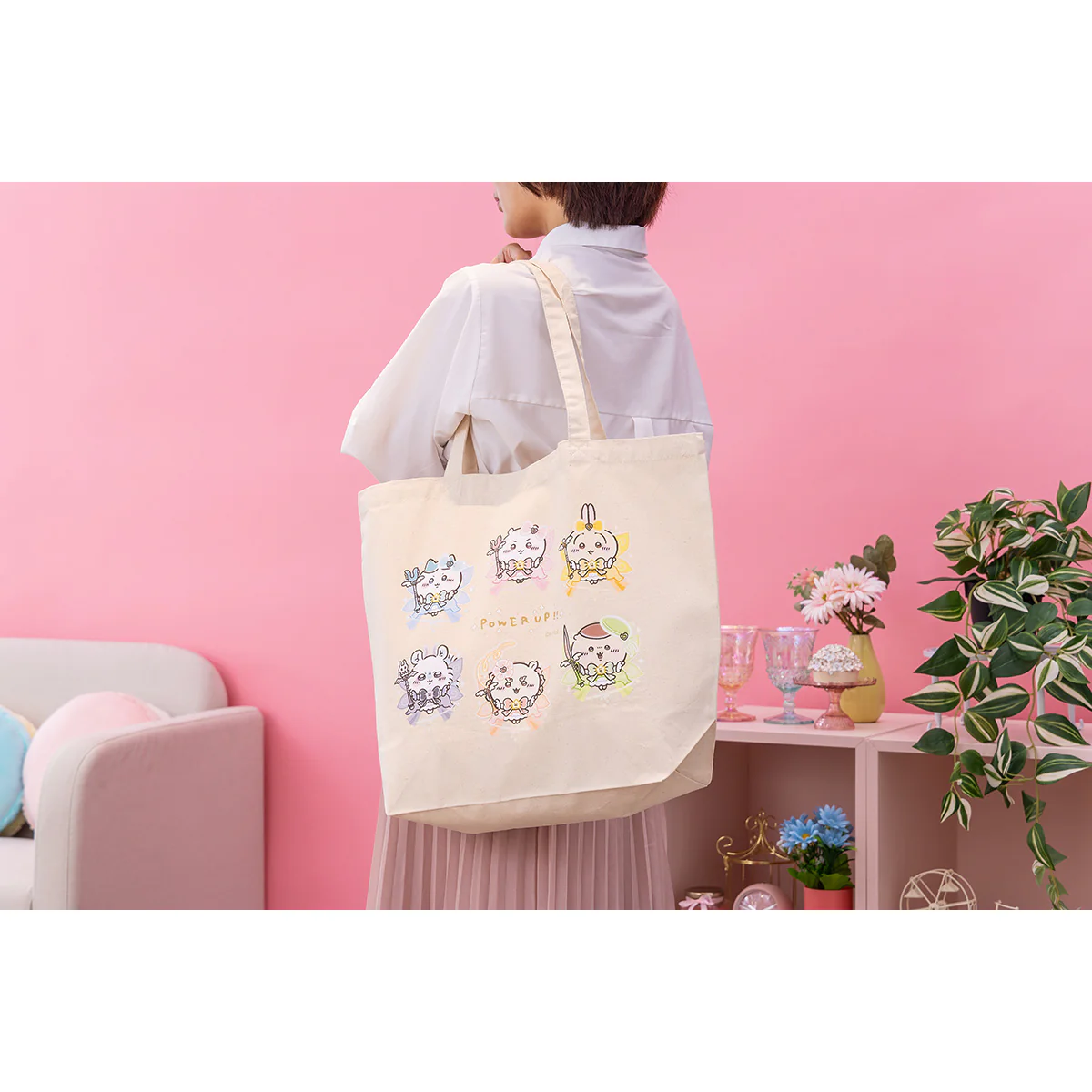 ちいかわ 超まじかるちいかわ 大きめトートバッグ（集合） - Image 2