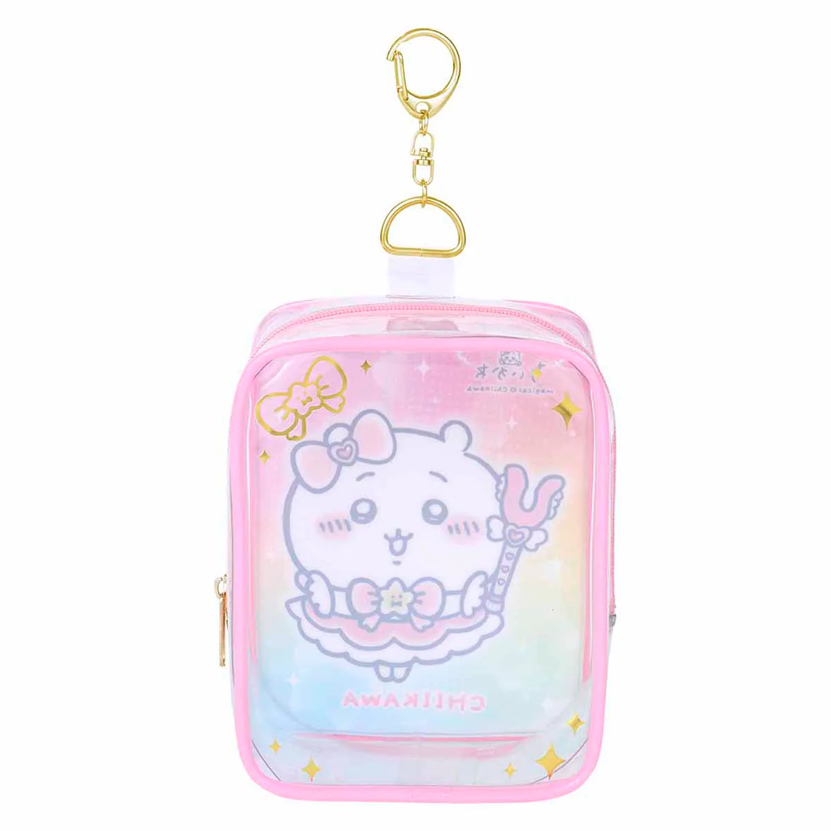 ちいかわ 超まじかるちいかわ マスコットも入る!クリアポーチ(ちいかわ) - Image 4