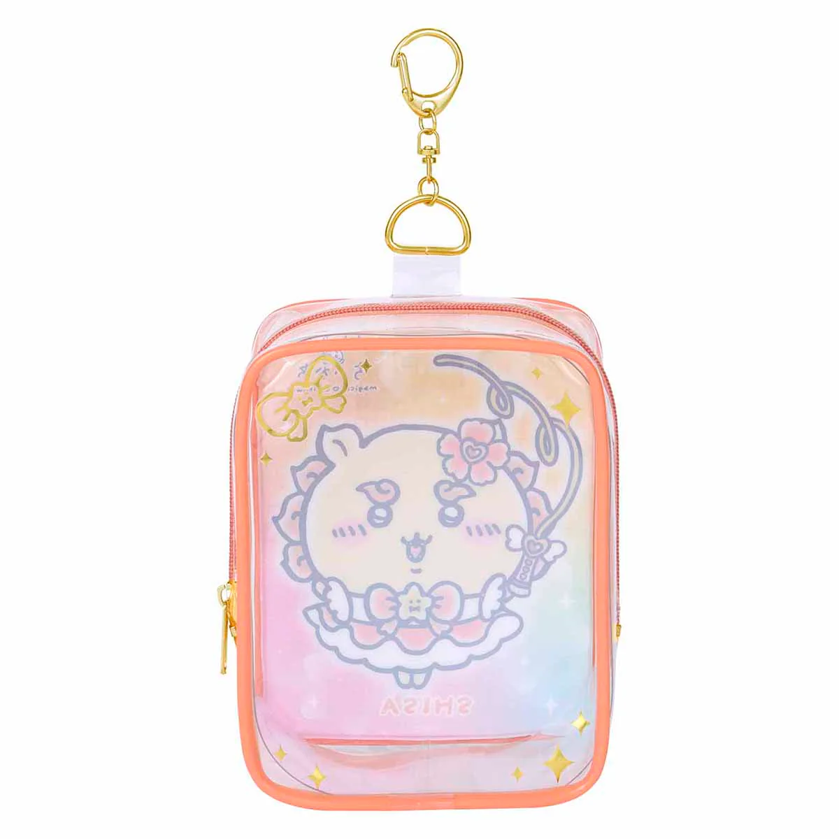 ちいかわ 超まじかるちいかわ マスコットも入る！クリアポーチ（シーサー） - Image 4