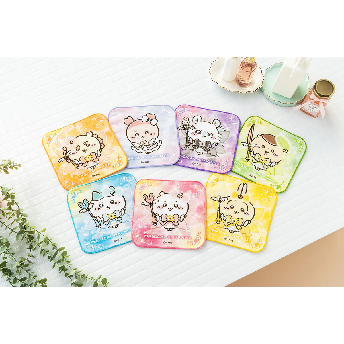 ちいかわ 超まじかるちいかわ ハンドタオル（ハチワレ） - Image 2