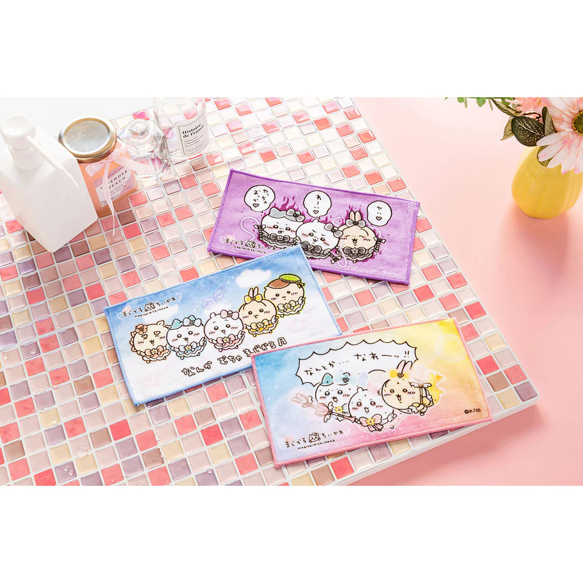 ちいかわ 超まじかるちいかわ 3枚セットタオル - Image 2