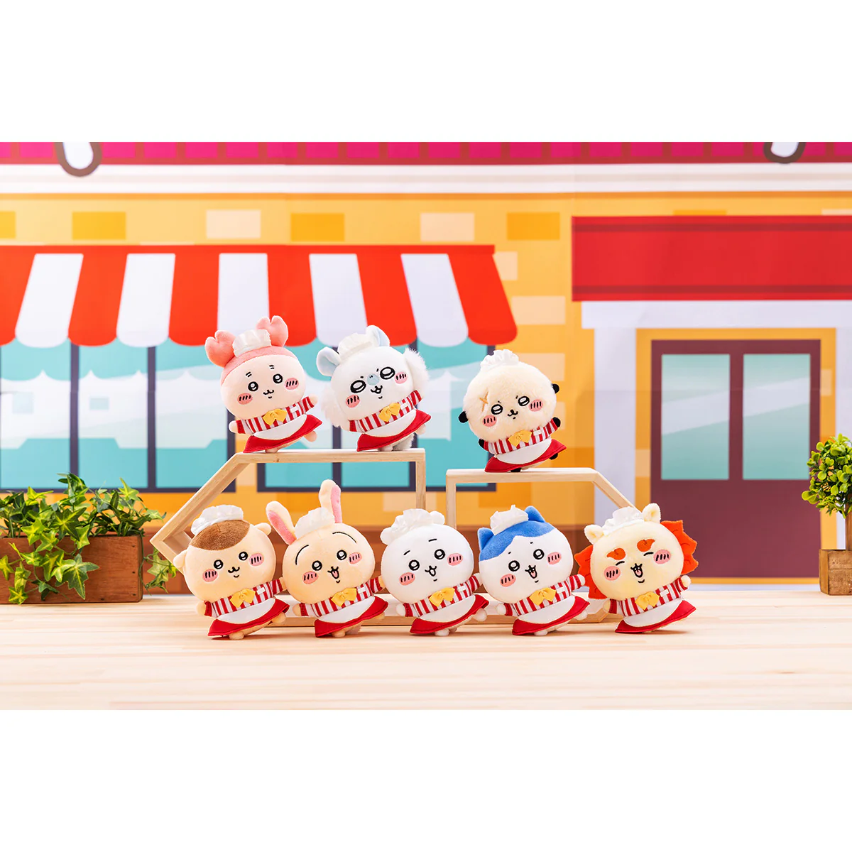 ちいかわ ちいかわレストラン ホール担当なマスコット（くりまんじゅう） - Image 2