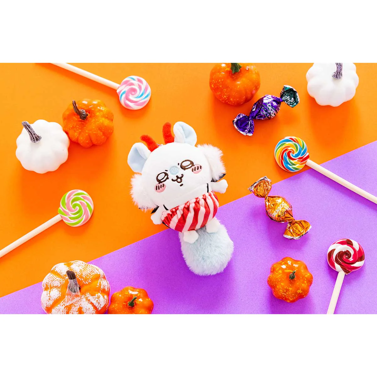 ちいかわ 仮装たのしい～！マスコット（デビルなモモンガ） - Image 2