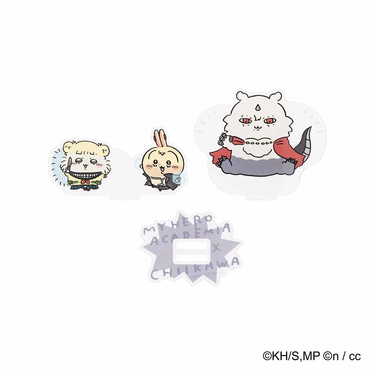 僕のヒーローアカデミア×ちいかわ レイヤーアクリルスタンド（敵＜ヴィラン＞） - Image 3