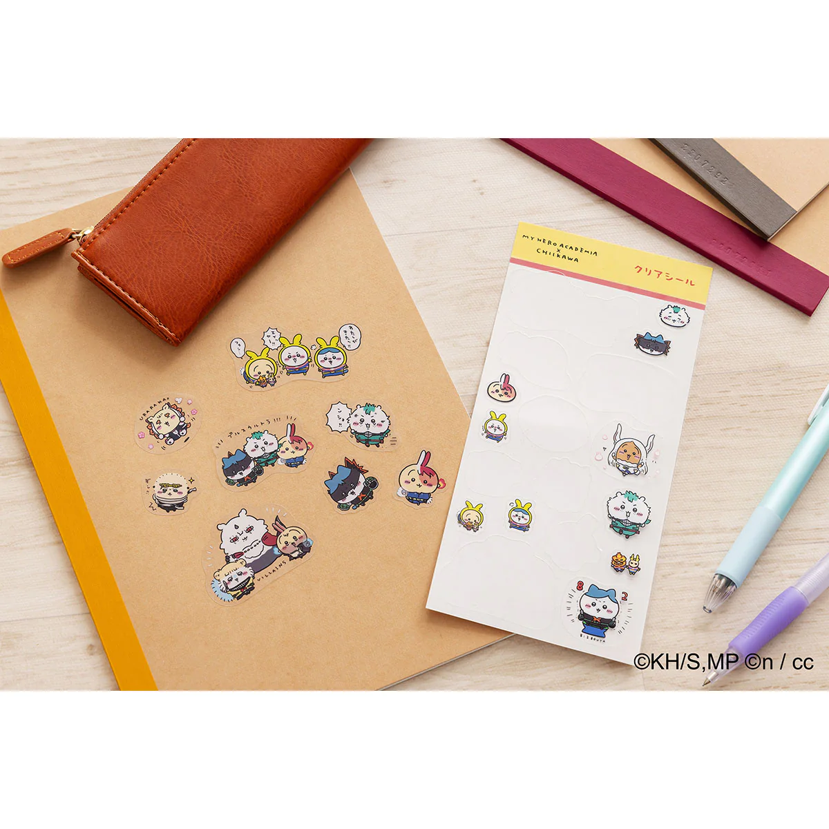 僕のヒーローアカデミア×ちいかわ クリアシール - Image 2