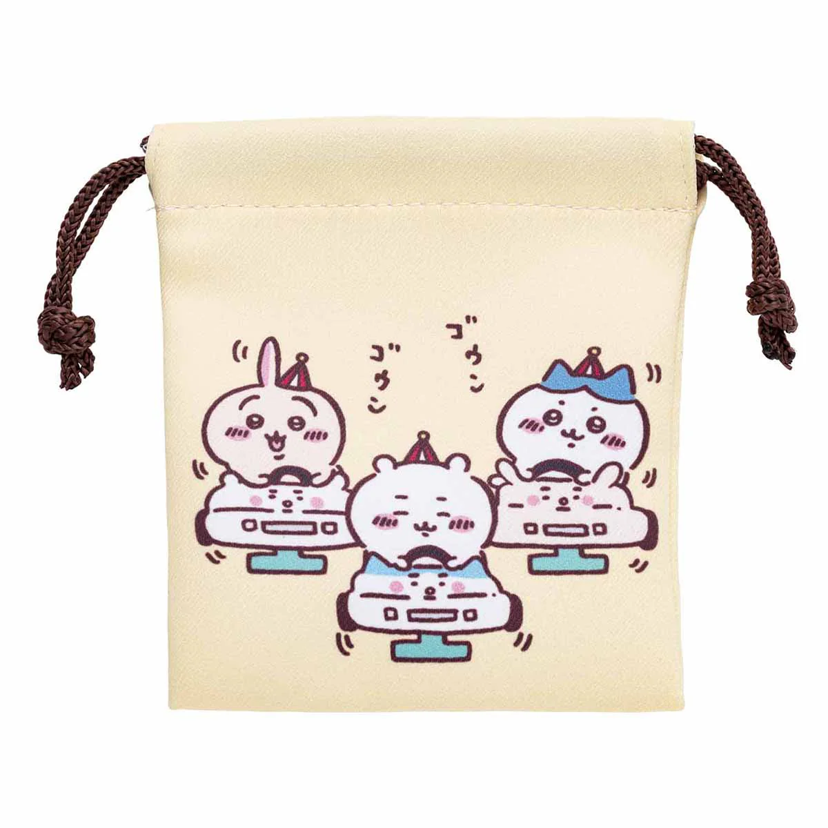 ちいかわらんど 小分けに便利な2個セットミニ巾着 - Image 5
