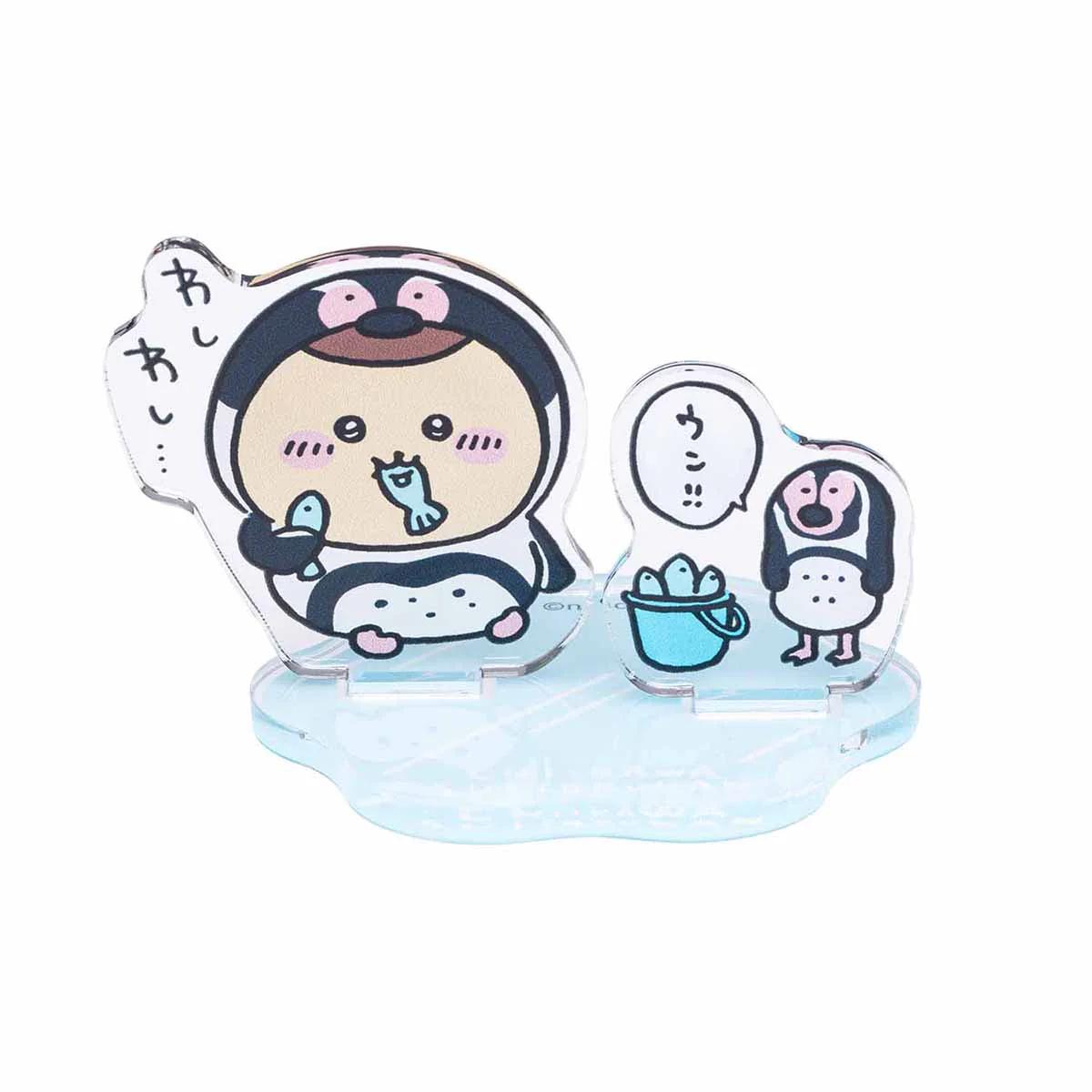 ちいかわ水族館 レイヤーアクリルスタンド（くりまんじゅう×フンボルトペンギン） - Image 4