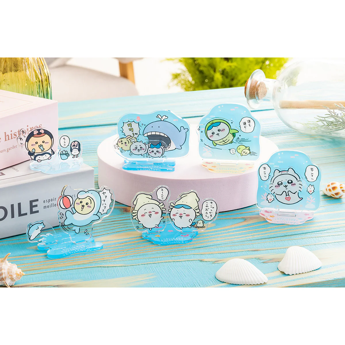 ちいかわ水族館 レイヤーアクリルスタンド（イカのボウシ） - Image 2