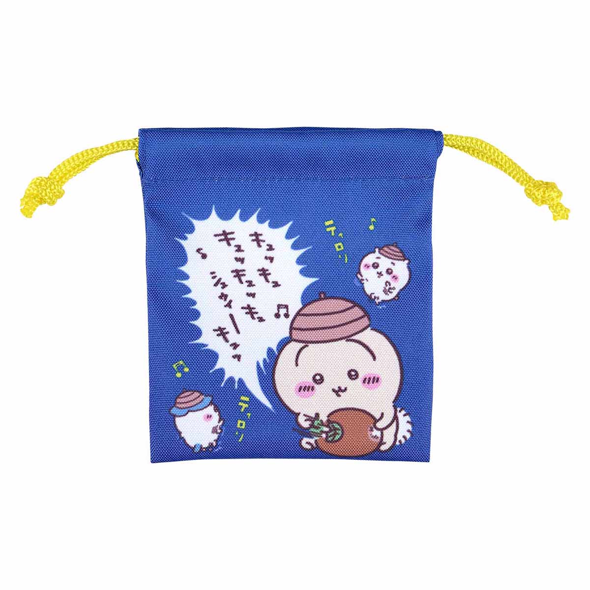 ちいかわ お出かけ楽しみ！な 小分けに便利な2個セットミニ巾着（うさぎとシーサー） - Image 3