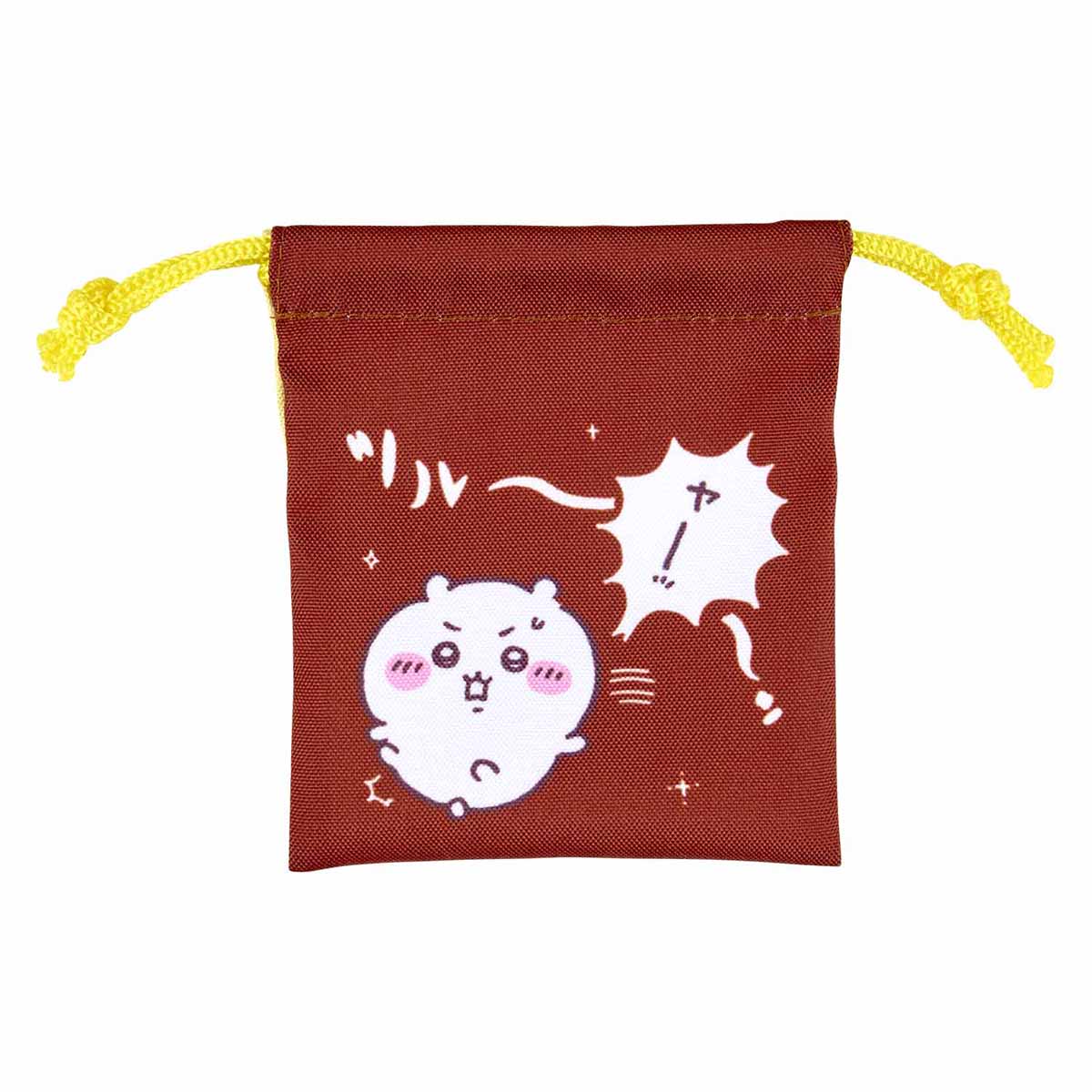 ちいかわ お出かけ楽しみ！な 小分けに便利な2個セットミニ巾着（ちいかわとモモンガ） - Image 3
