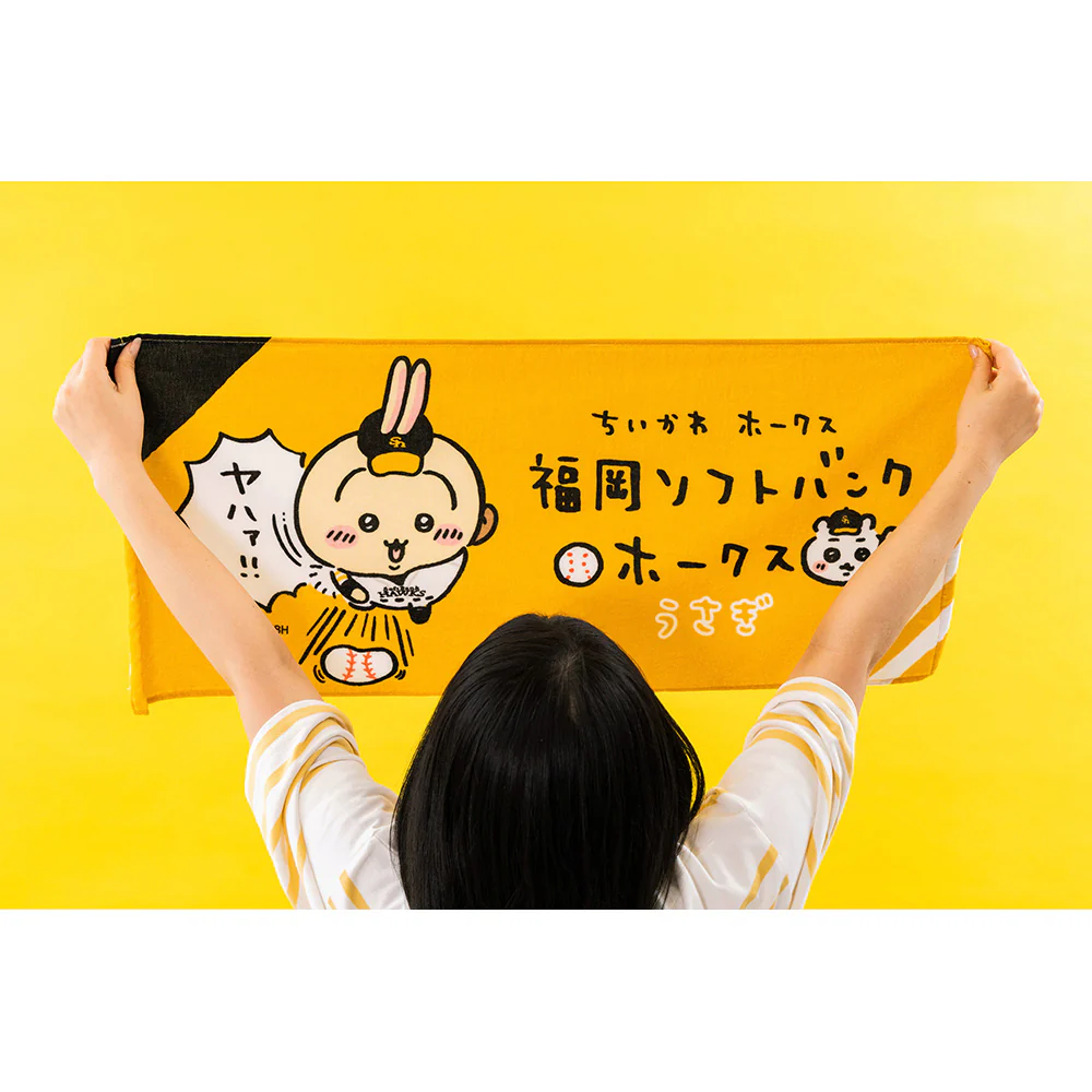 ちいかわ/ホークス フェイスタオル（うさぎ） - Image 2