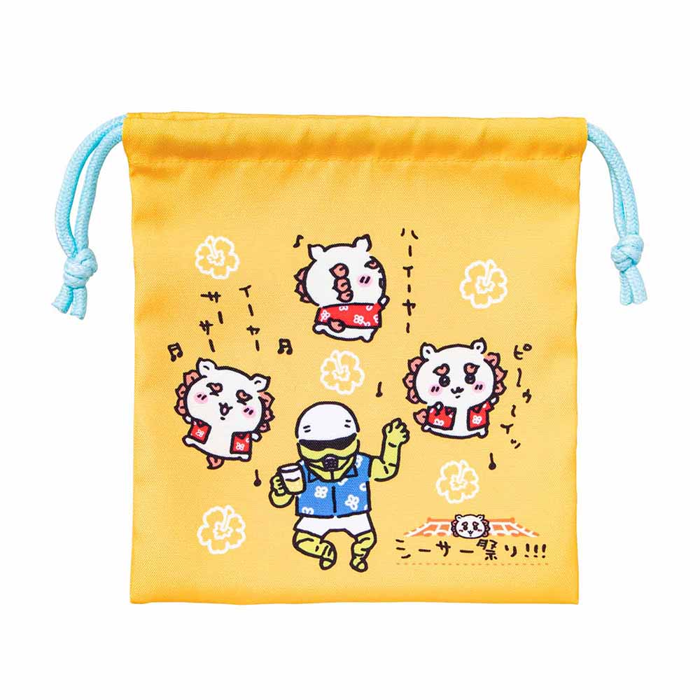 ちいかわ シーサー祭り！！！ ほどよいサイズの巾着 - Image 3