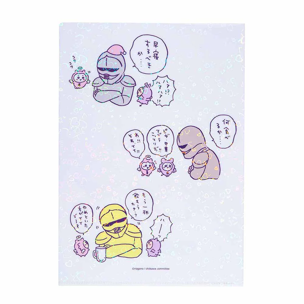 ちいかわ てんし♡あくま ホログラムA4クリアファイル（あかちゃんたち） - Image 5