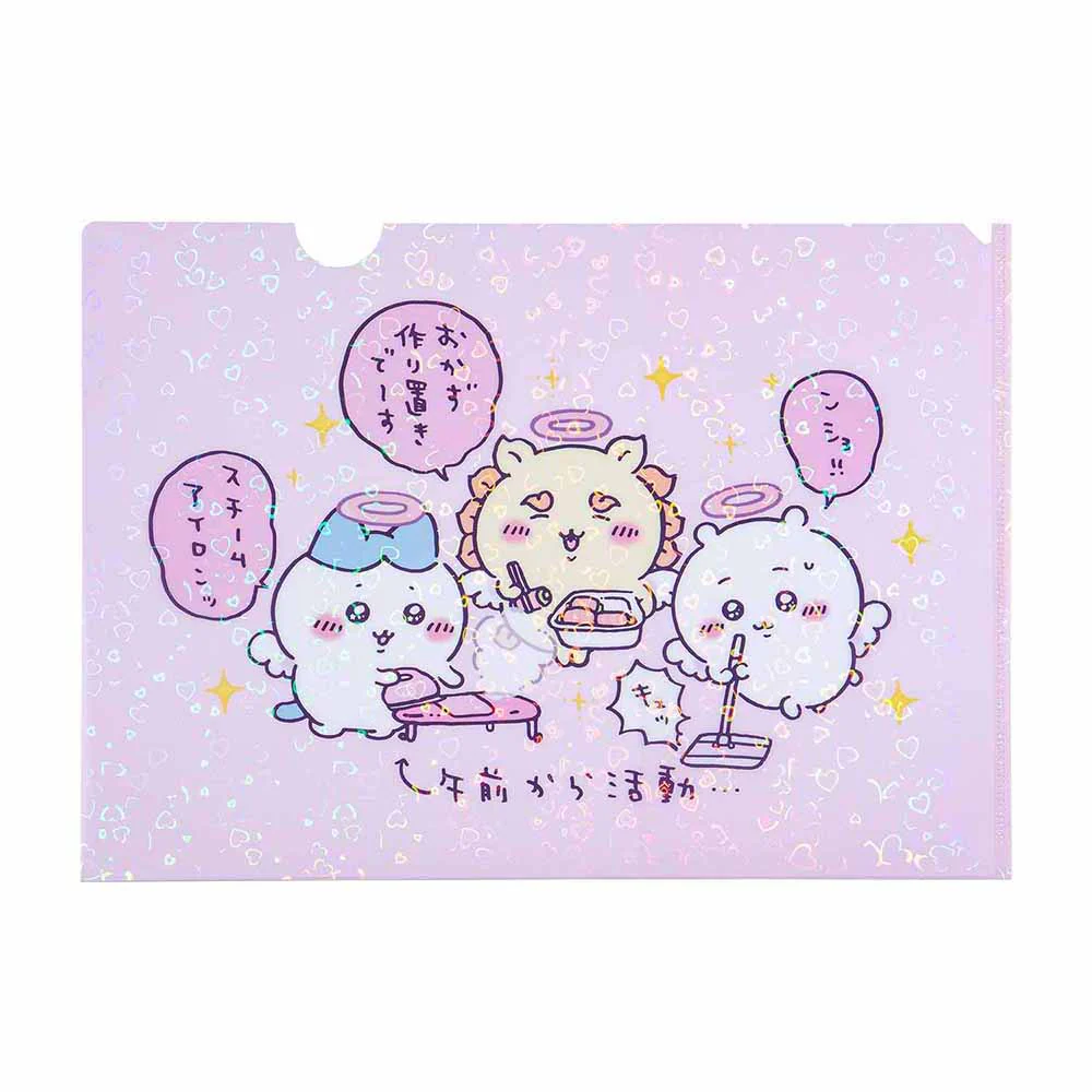 ちいかわ てんし♡あくま ホログラムA4クリアファイル（午前から活動） - Image 4