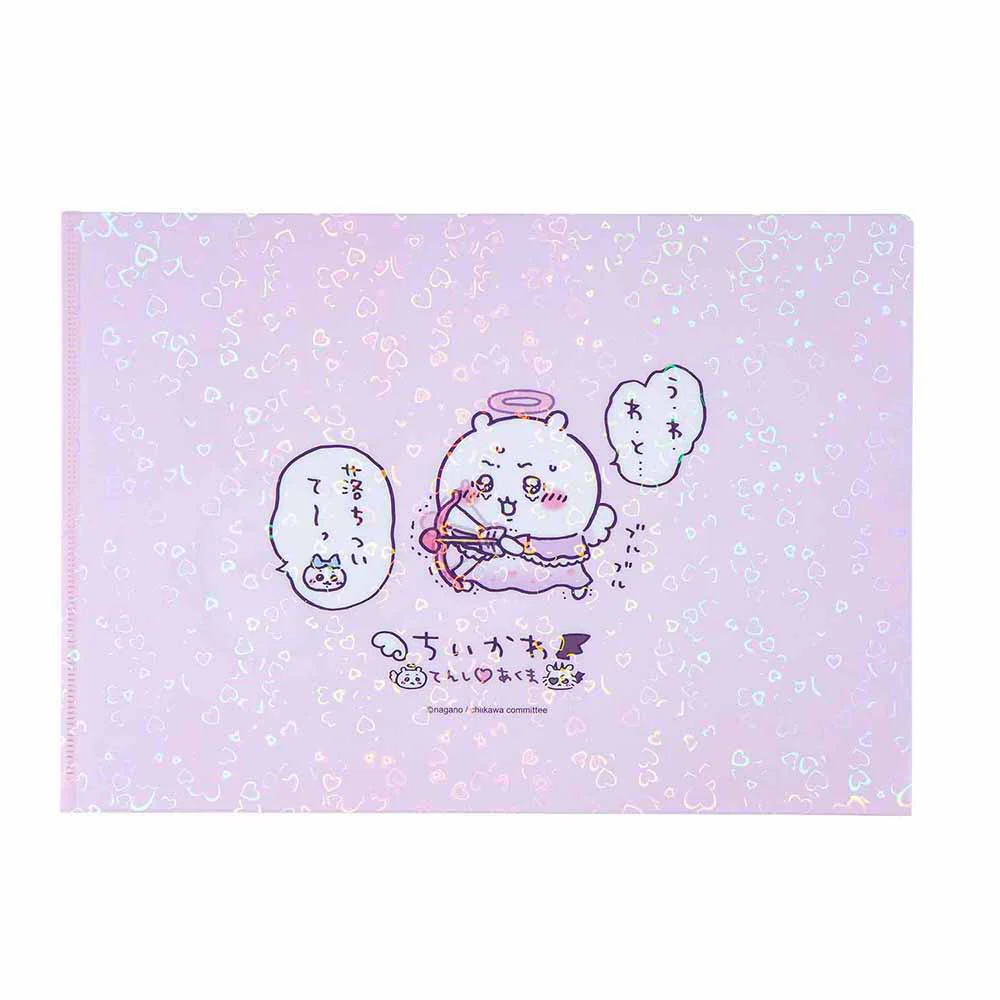 ちいかわ てんし♡あくま ホログラムA4クリアファイル（午前から活動） - Image 5